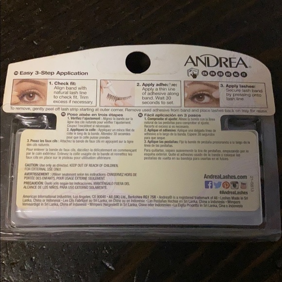 Andrea Strip Lashes -NWT - Picture 3 of 3
